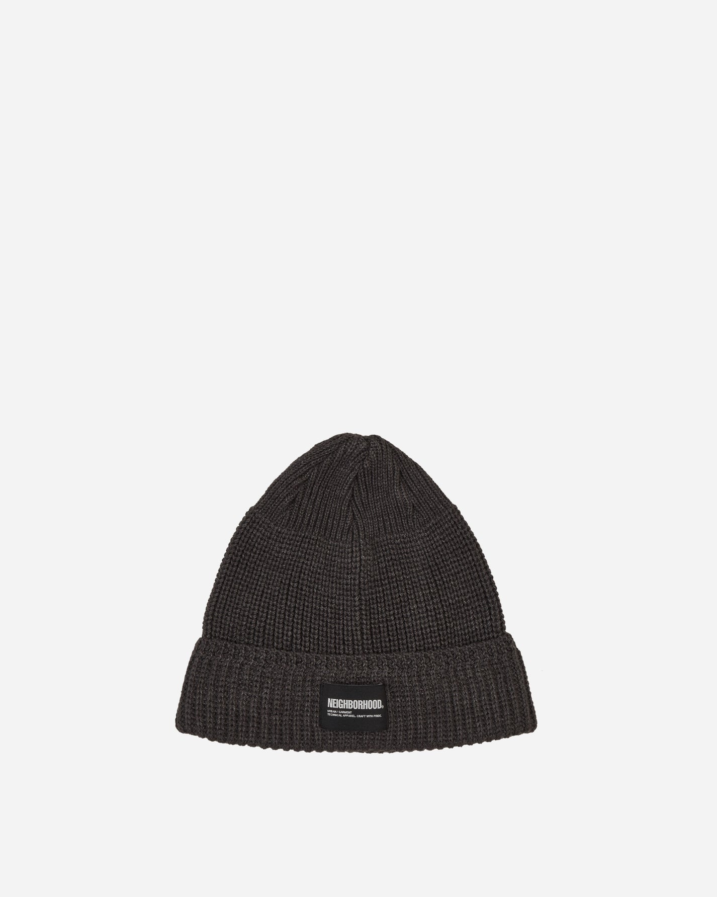 Neighborhood Jp Beanie Charcoal Hats Beanies 241FUNH-HT01 CH