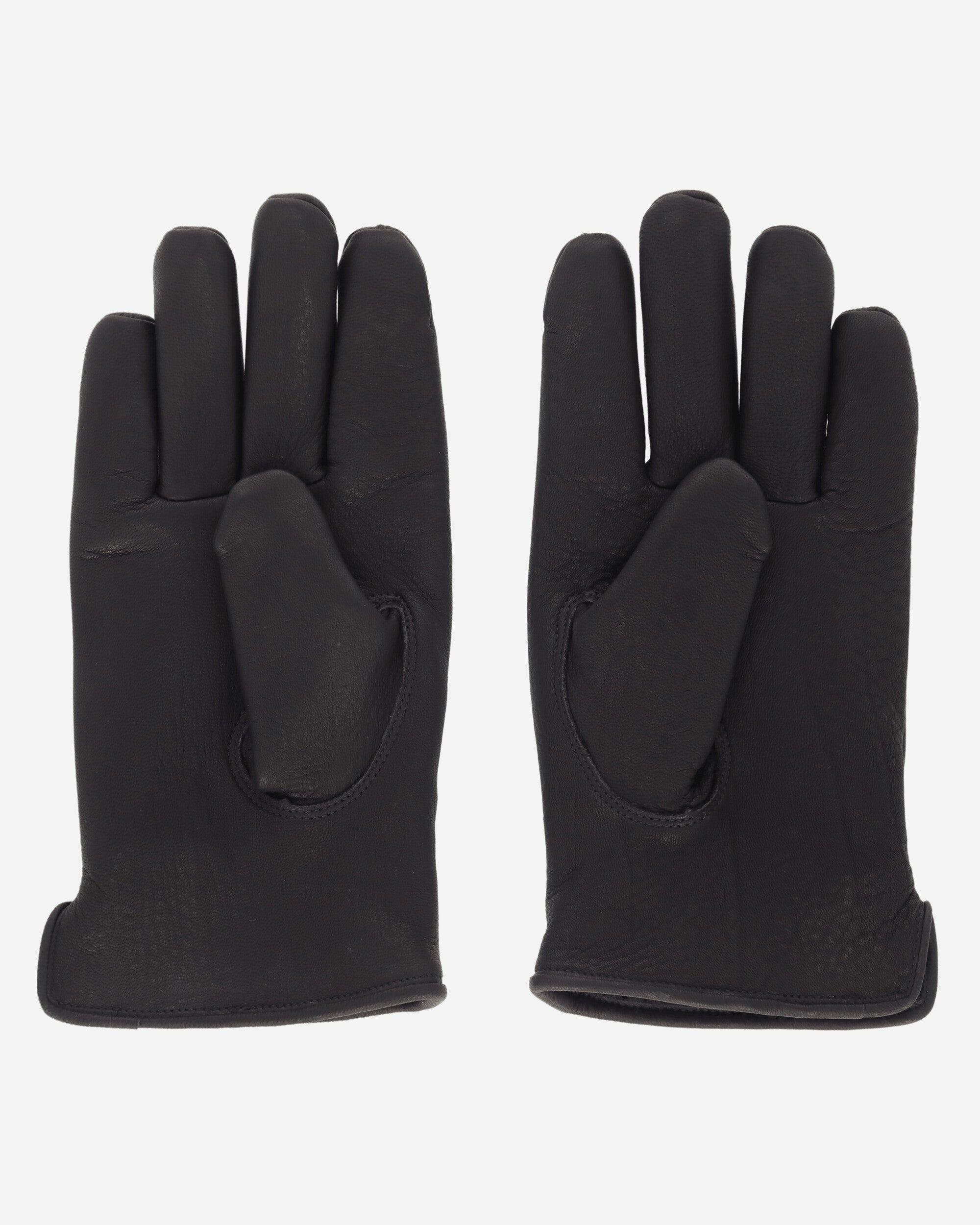 Neighborhood Leather Boa Gloves Black Gloves and Scarves Gloves 242DPNH-AC01 BK