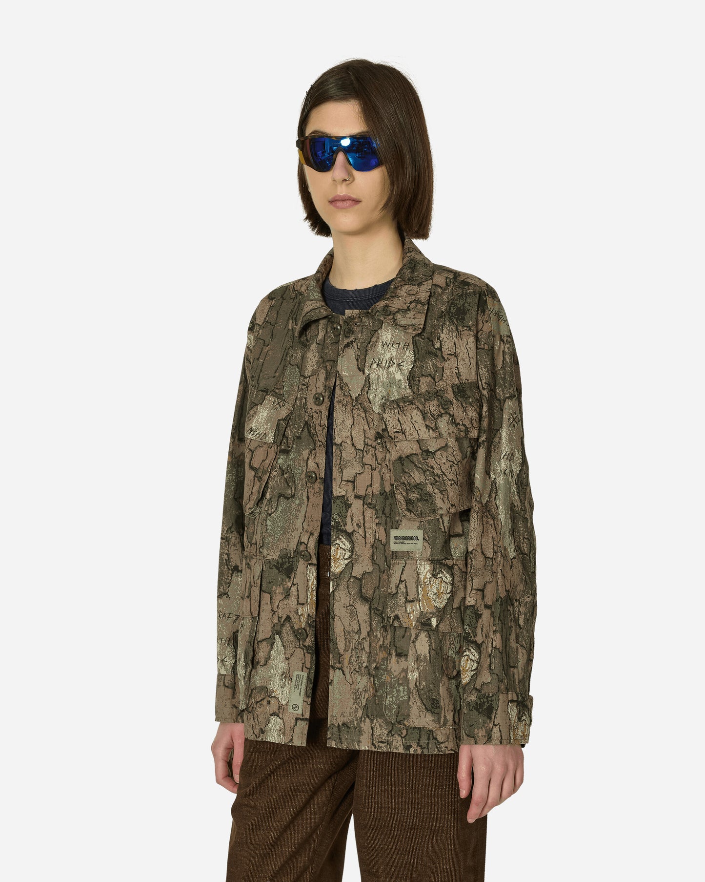 Neighborhood Camouflage Fatigue Jacket Camoflauge Coats and Jackets Jackets 241AQNH-JKM02 CM