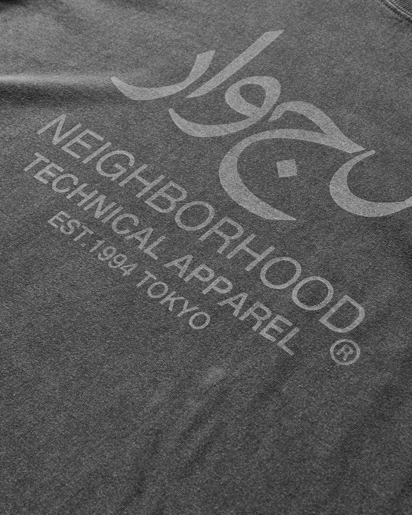 Neighborhood Nh . Tee Ls-15 Black T-Shirts Shortsleeve 242PCNH-LT15 BK