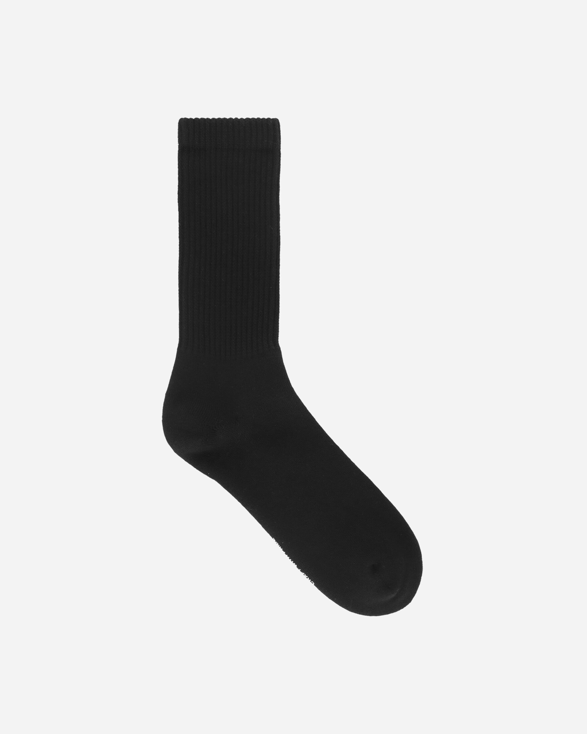 Neighborhood Plain Socks Black Underwear Socks 242KWNH-UWM02 BK