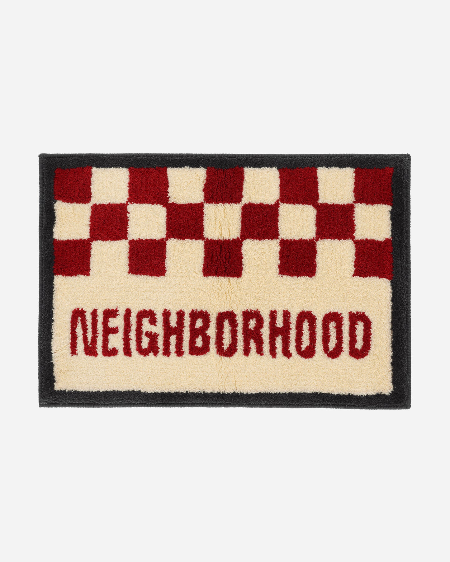 Neighborhood Nh X Gallery 1950 . Checker Rug Mat Red Textile Rugs 242RFGNN-AC01 RE