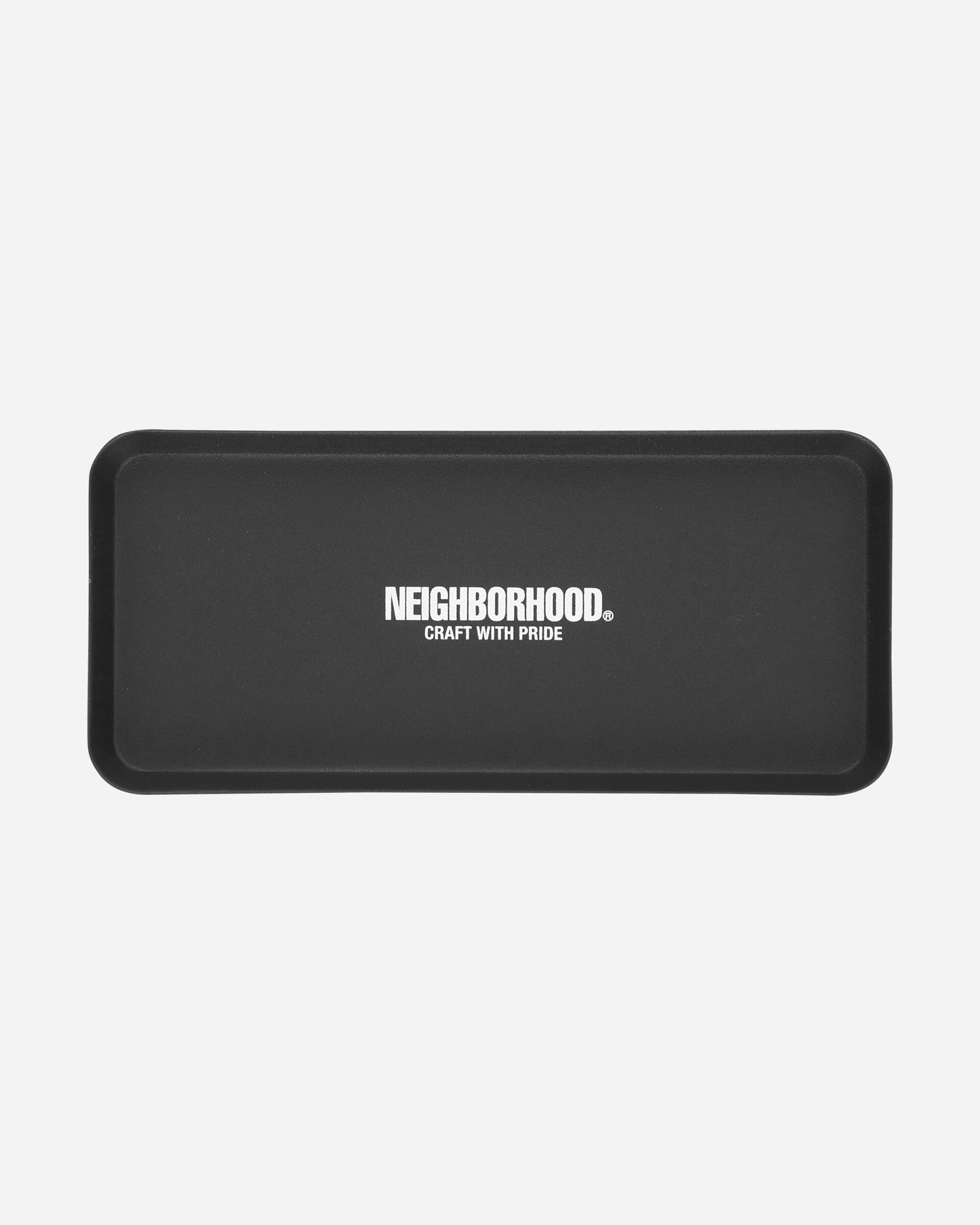 Neighborhood Logo Steel Tray Black Home Decor Stationary and Desk Accessories 242YJNH-AC03 BK