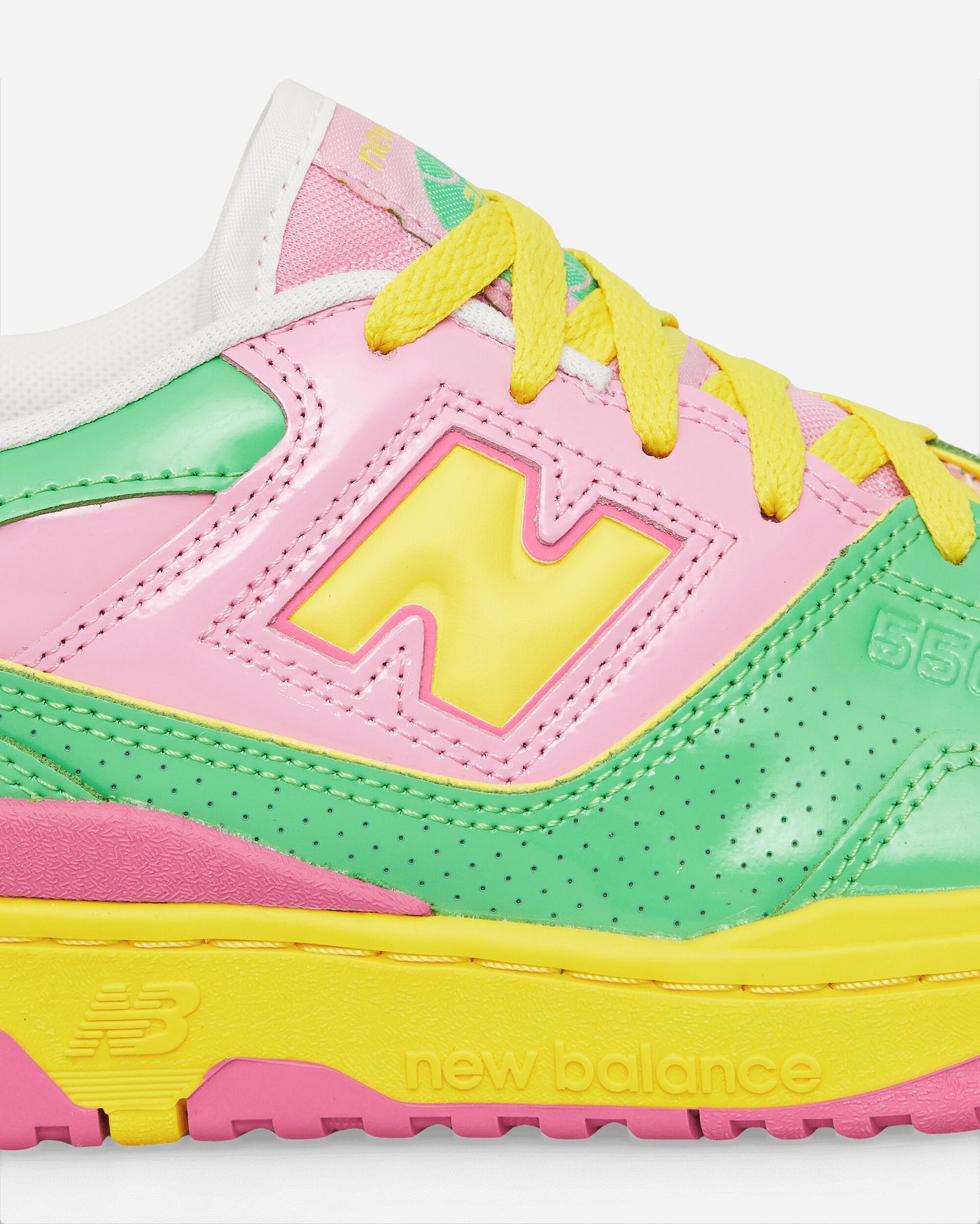 New Balance BB550YKA Pink /Green/Lime Sneakers Low BB550YKA