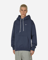 Nike M Nk Solo Swsh Flc Po Hoodie Thunder Blue/White Sweatshirts Hoodies DX1355-437