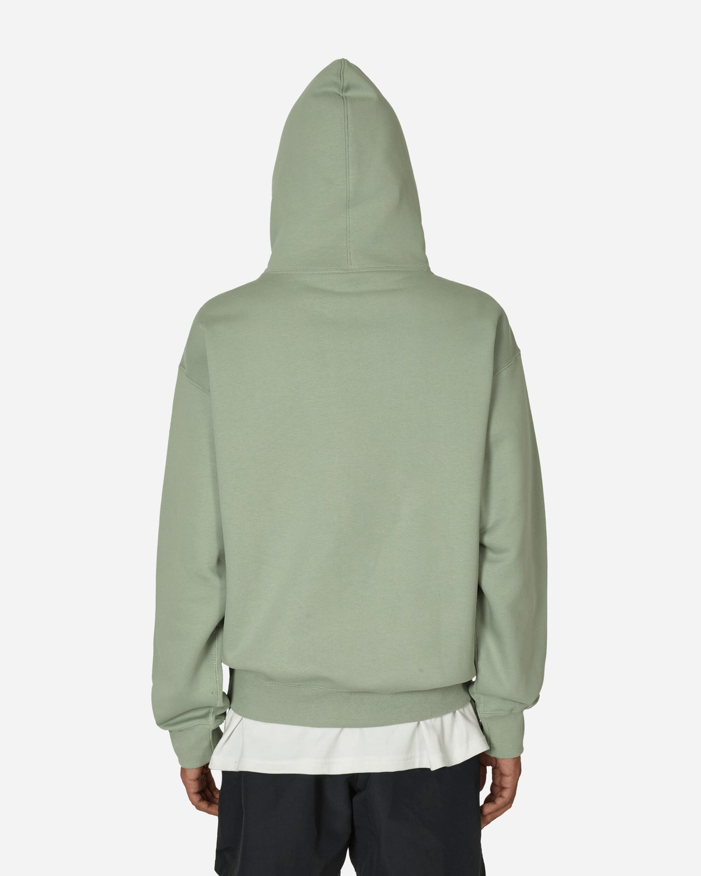 Nike M Nk Solo Swsh Flc Po Hoodie Jade Horizon/White Sweatshirts Hoodies DX1355-370