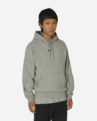 Nike M Nrg Nocta Cs Hoodie Flc Dk Grey Heather/Silver/Black Sweatshirts Hoodies FN7659-063