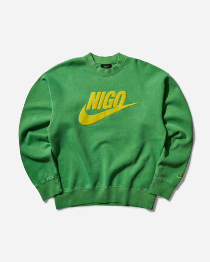 Nike M Nrg Nigo Crew Flc Lucky Green/Speed Yellow T-Shirts Longsleeve FV5941-310