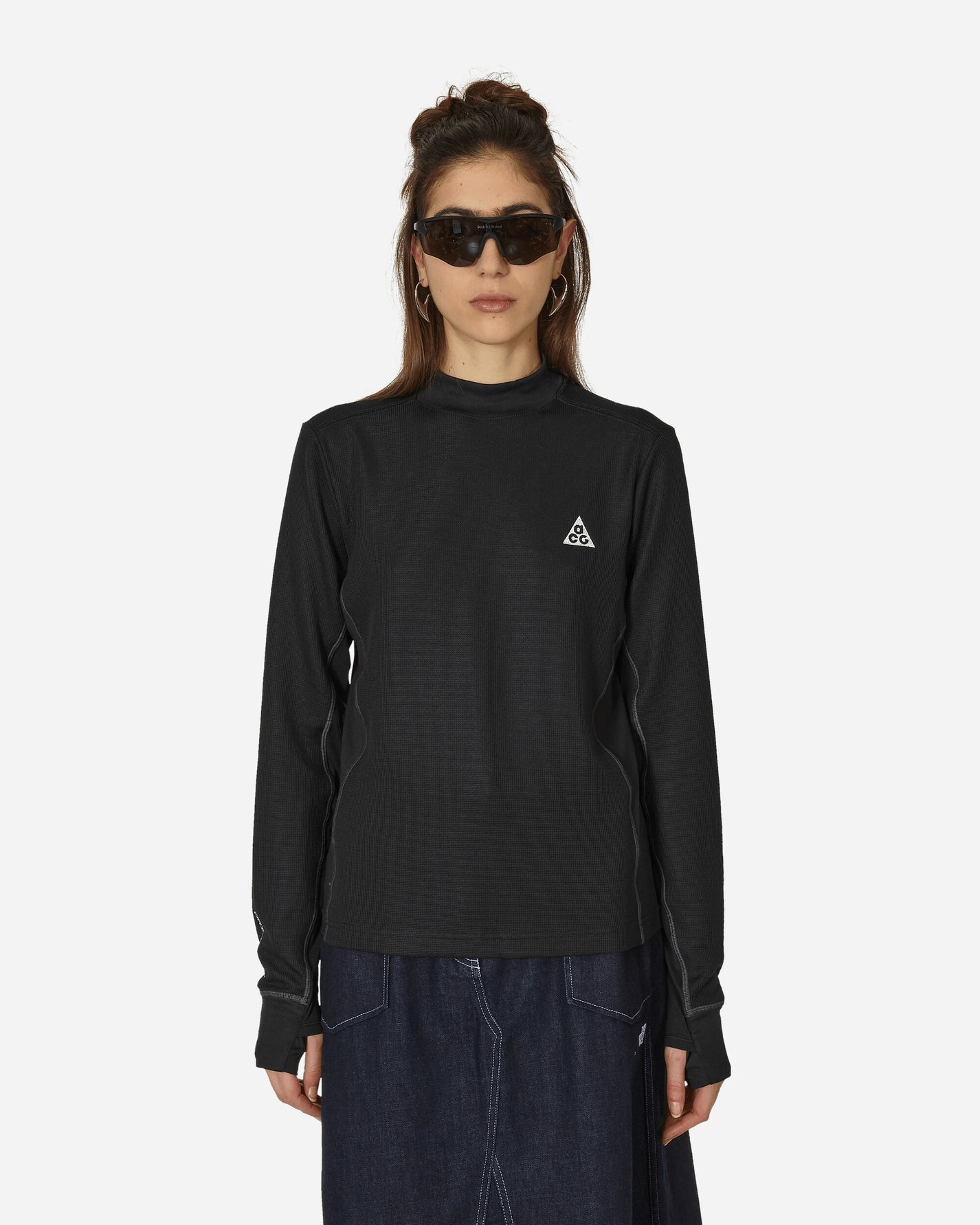 Nike Wmns W Acg Dfadv Goat Rocks Ls Black/Black T-Shirts Longsleeve FB8004-010