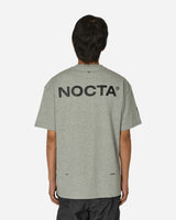 Nike M Nrg Nocta Cs Tee Ss Dk Grey Heather/Silver/Black T-Shirts Shortsleeve FN7663-063