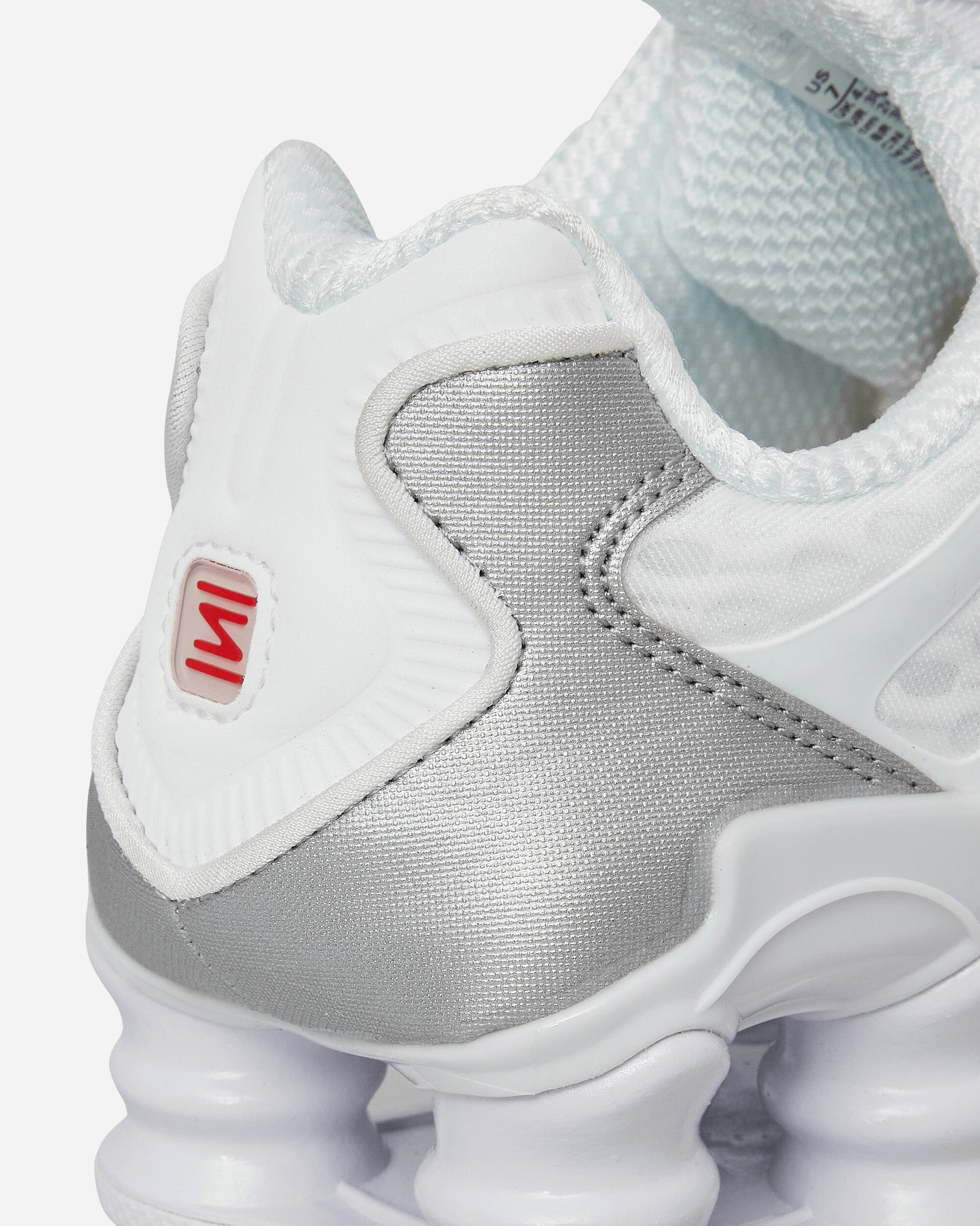 Nike Wmns W Nike Shox Tl White/Metallic Silver Sneakers Low AR3566-100