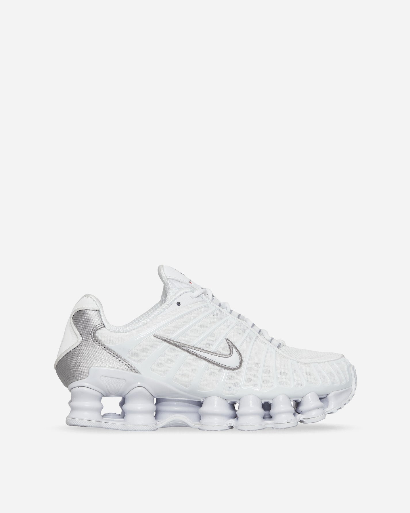 Nike Wmns W Nike Shox Tl White/Metallic Silver Sneakers Low AR3566-100