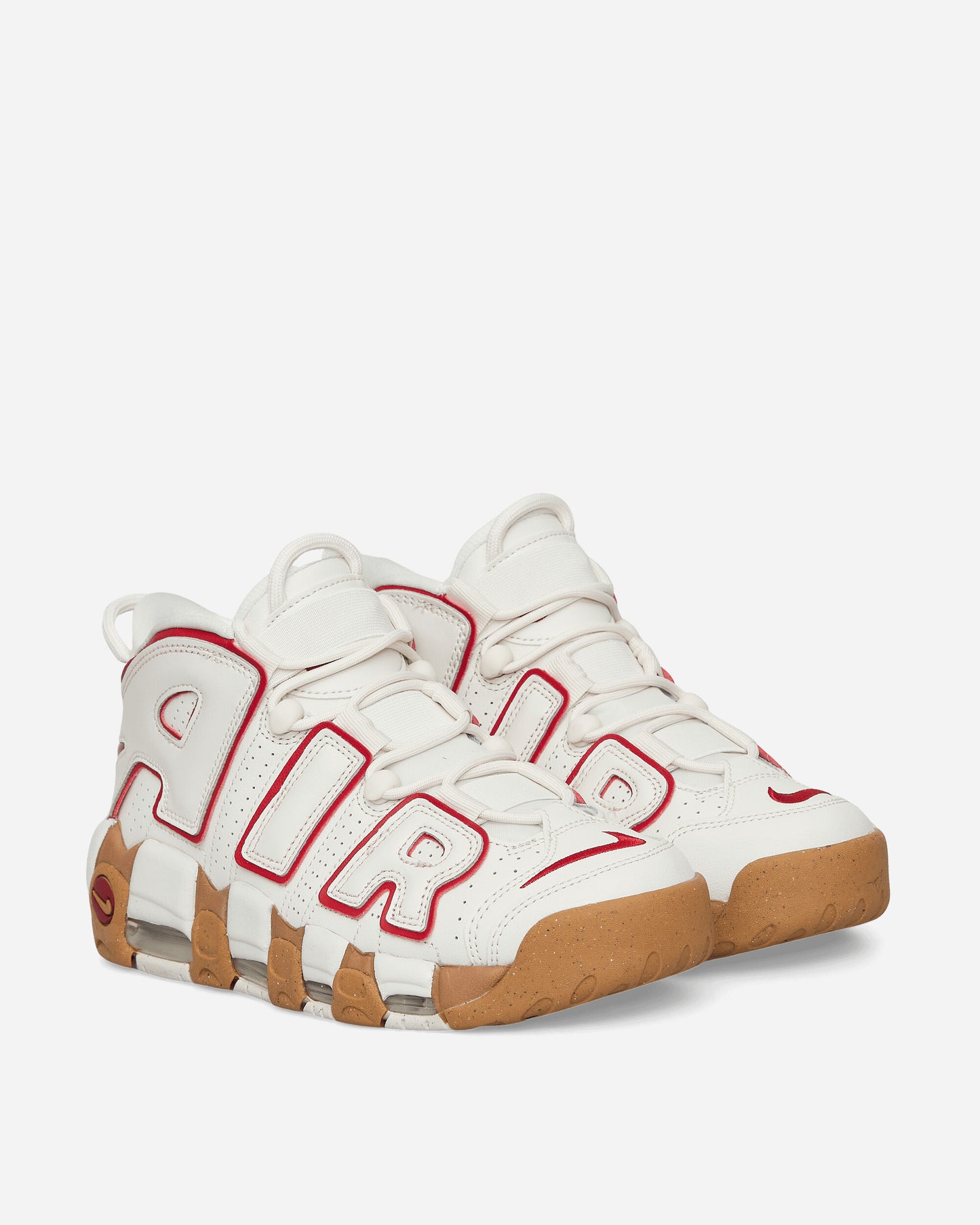 Nike Wmns W Air More Uptempo Phantom/Gym Red Sneakers Mid DV1137-002