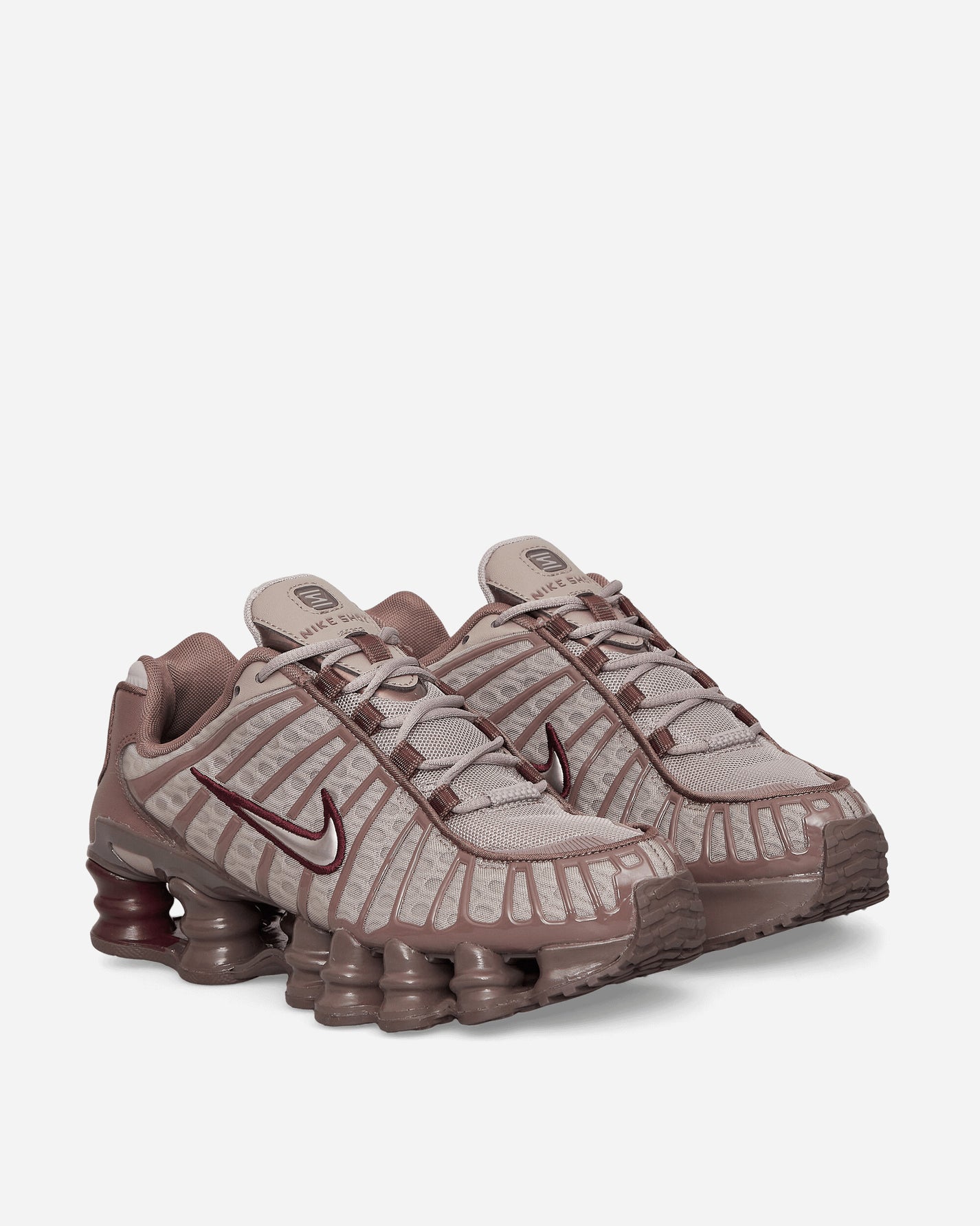 Nike Wmns W Nike Shox Tl Pumice/Night Maroon Sneakers Mid AR3566-200