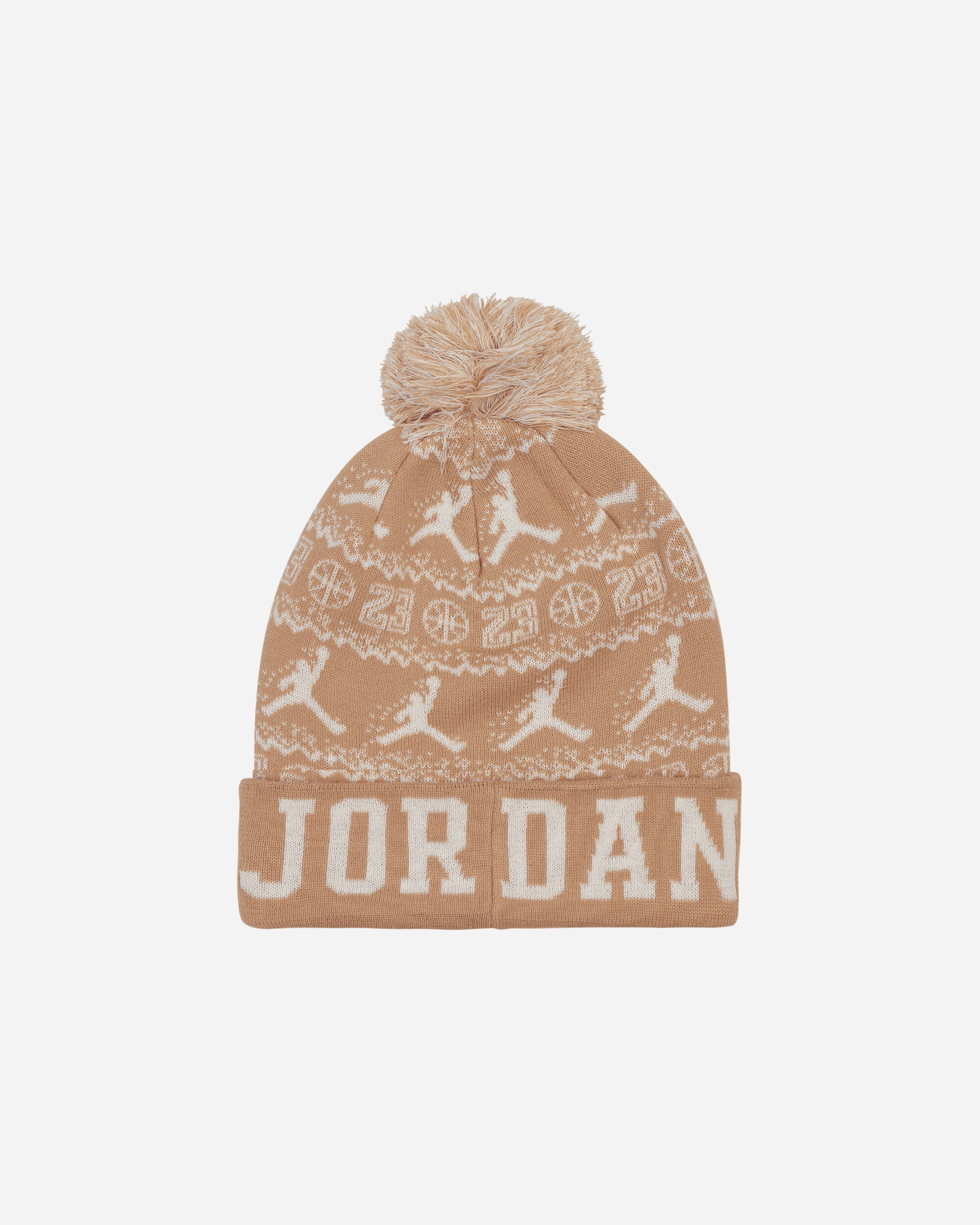 Nike Jordan U J Peak Beanie Aoj Hemp/Sail Hats Beanies FN4673-200