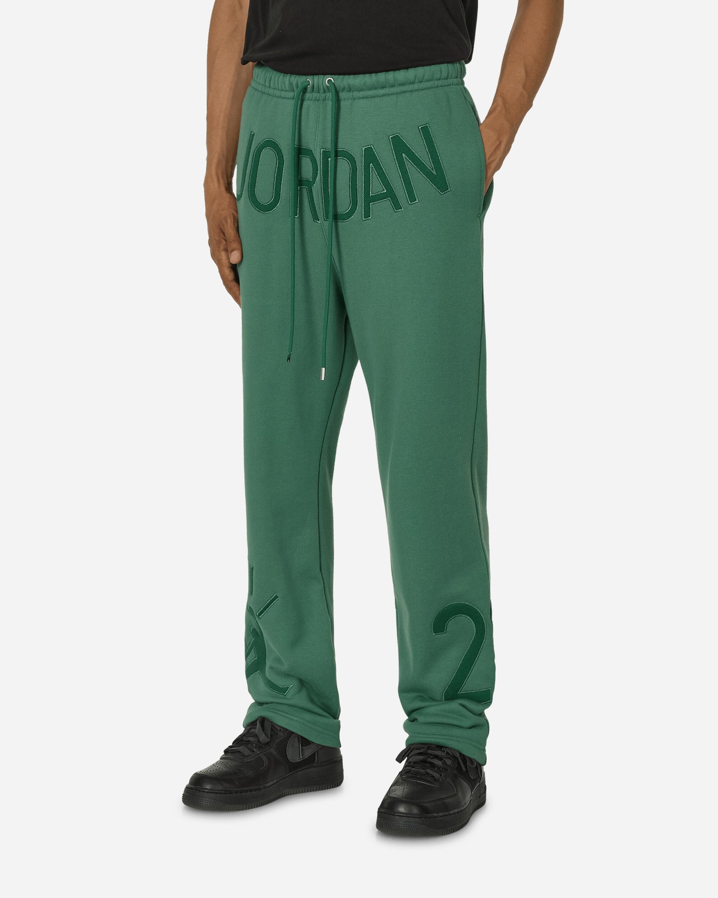 Nike Jordan U J Nc Flc Pant Green Stone Pants Sweatpants FZ7518-398