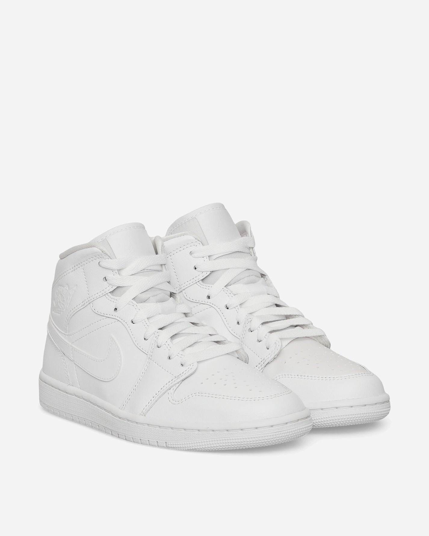 Nike Jordan Wmns Air Jordan 1 Mid White/White Sneakers Mid DV0991-111