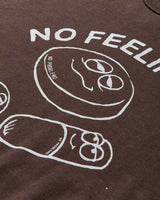 No Problemo Hard Feelings Crew Neck Sweat Brown Sweatshirts Crewneck NP2000302 BROWN