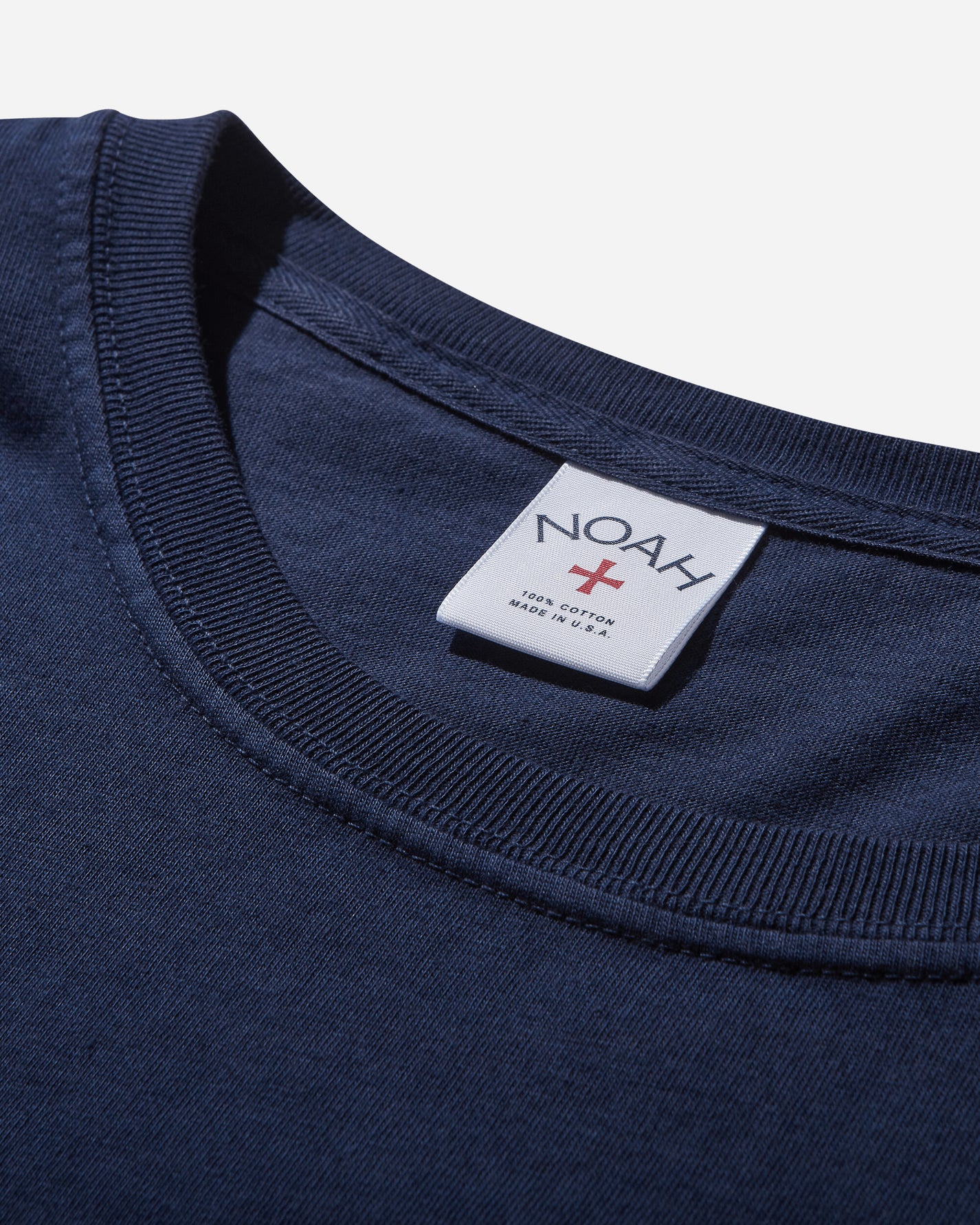 Noah Core Logo Pocket Tee Navy T-Shirts Shortsleeve PT1NOAH NVY