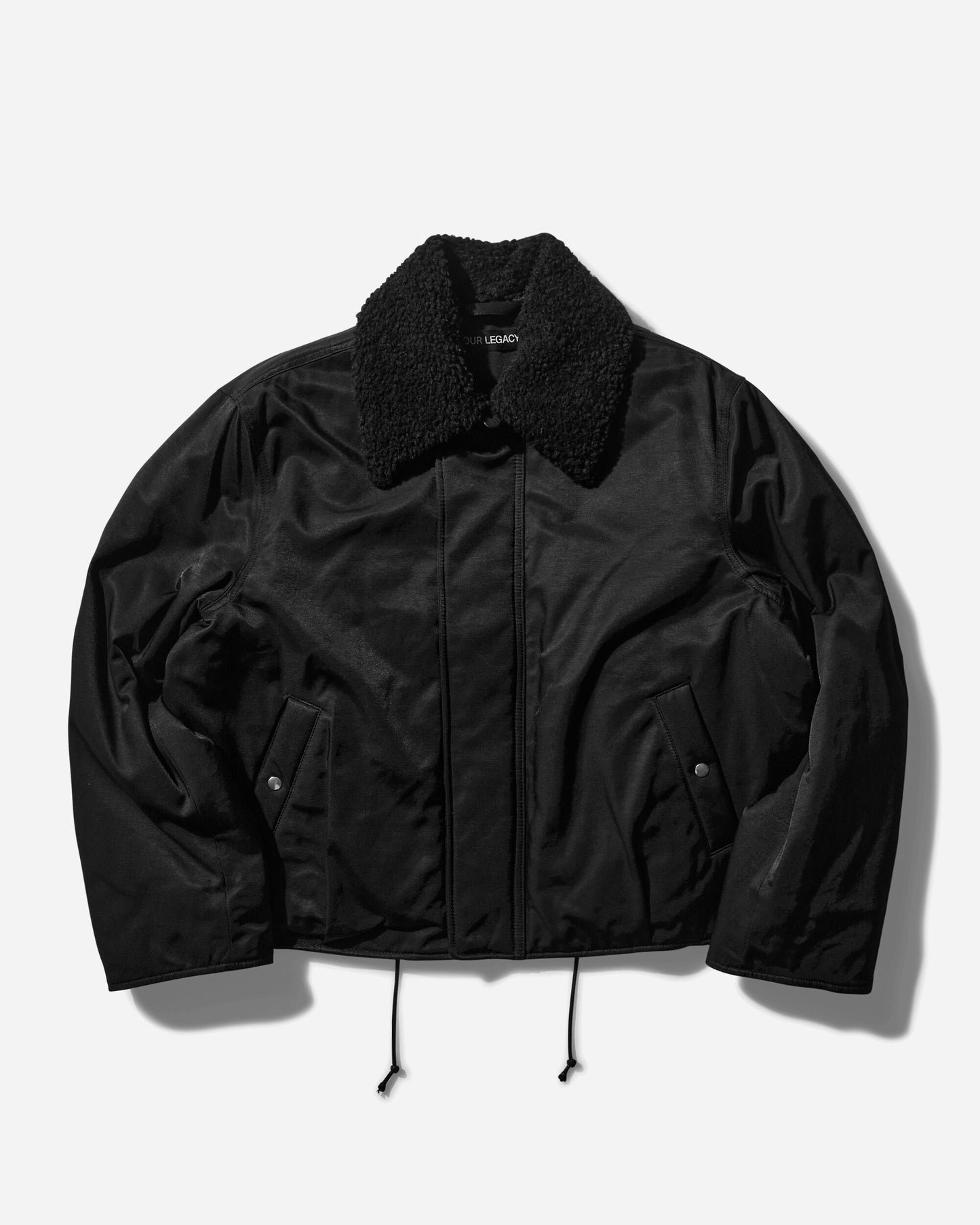 Our Legacy Ace Jacket Black Coats and Jackets Bomber Jackets M4241AB BA