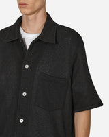 Our Legacy Box Shirt Shortsleeve Black Boucle Shirts Shortsleeve Shirt M2202BB 001