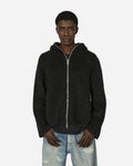 Our Legacy Full Zip Hood Black Sweatshirts Zip-Ups M4243FBH BL