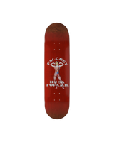 Paccbet 8.25 Red/Wood Skateboarding Decks PACC8SK03 1