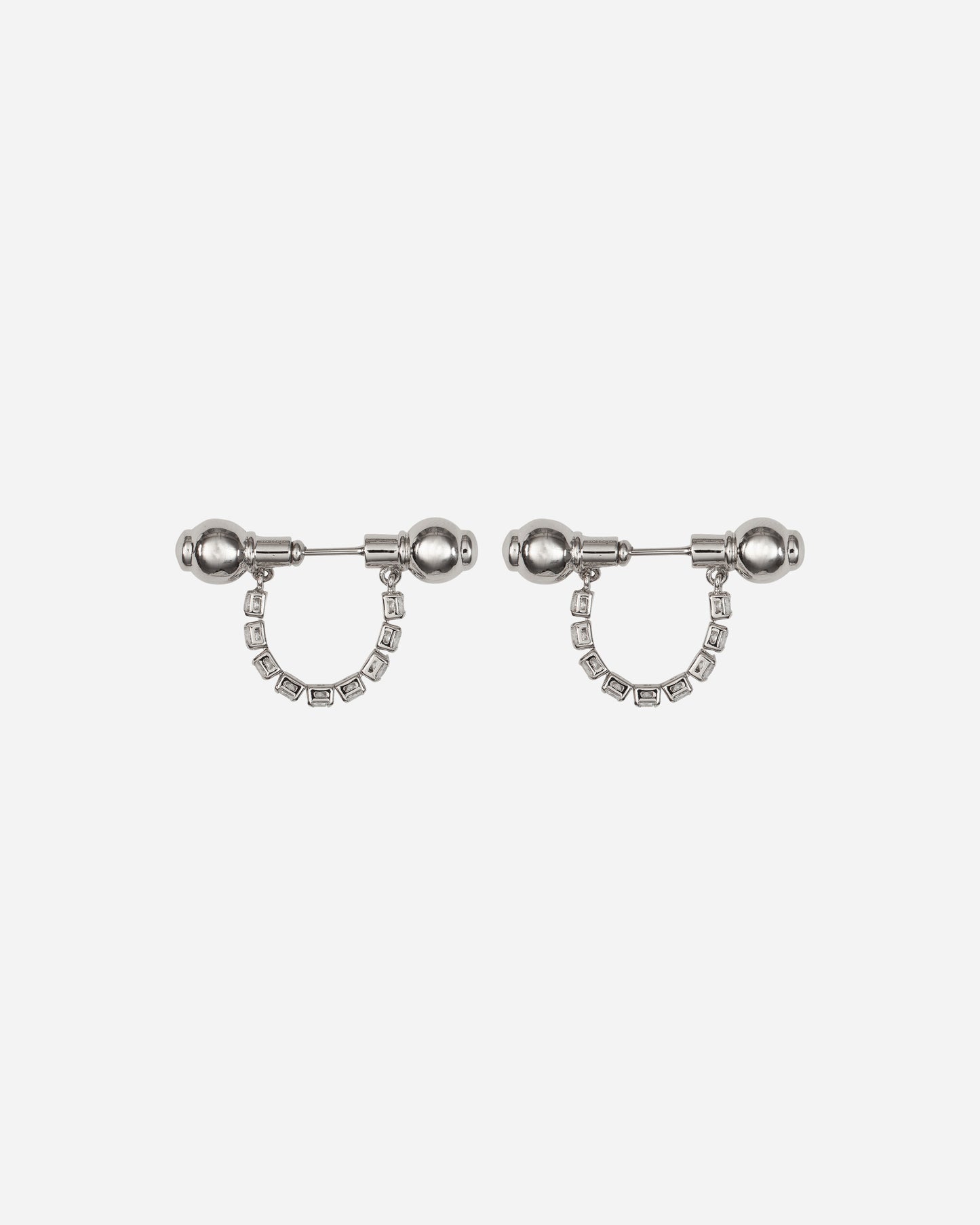 Panconesi Wmns Barbells Silver
Crystal Jewellery Earrings EA031 P