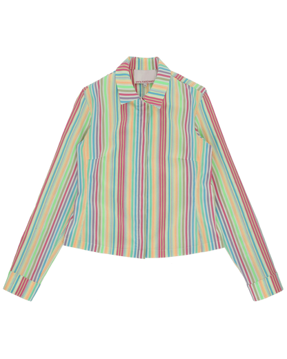 Paria Farzaneh Clown Stripe Multi Shirts Longsleeve PFT0046 001