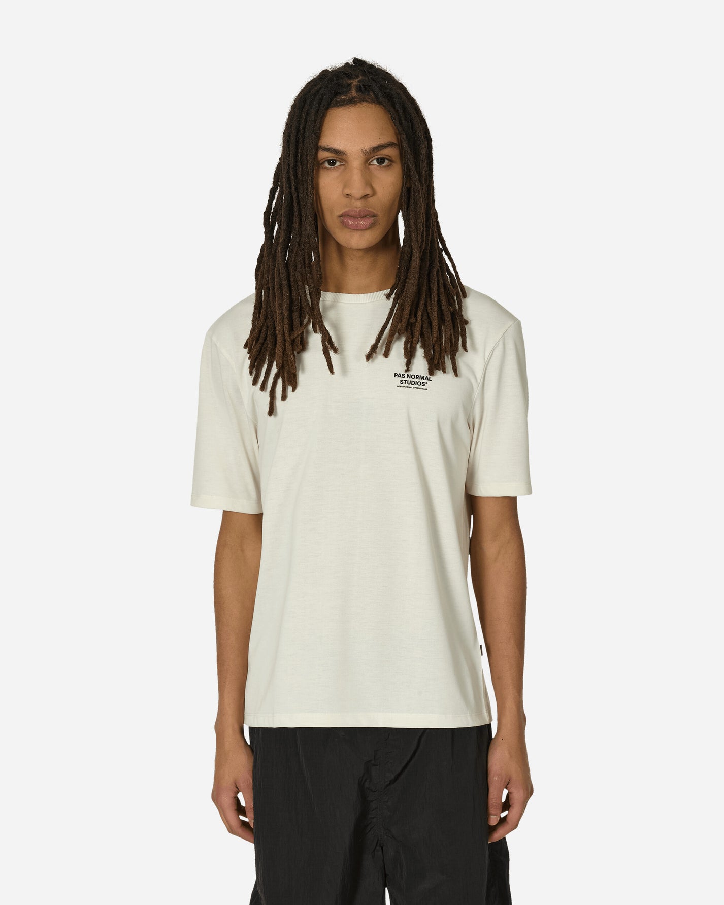 Pas Normal Studios Off-Race Lightweight T-Shirt Off White   T-Shirts Shortsleeve ME33AAII 2101