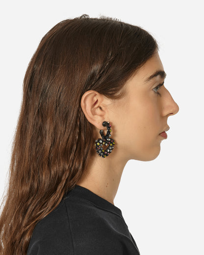 Roussey Wmns Tiny Crush Earrings Exclusive Multi Black Exclu Jewellery Earrings F23E09 1