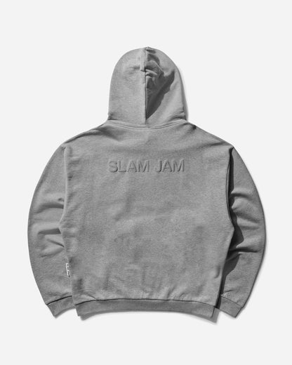 Slam Jam Graphic Hoodie Grey Sweatshirts Hoodies SBMW004JY04 GRY0001