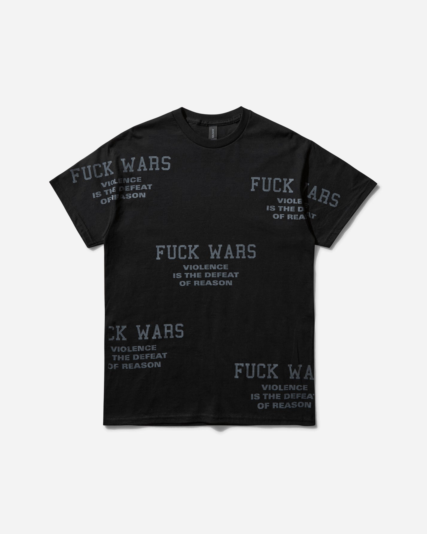 Slam Jam Advanced Audio Research X Slam Jam Fuck Wars BLACK T-Shirts Shortsleeve SJAARFUCKWARS 1