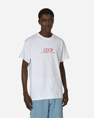 Slam Jam Cccp 2024 Tour T-Shirt White T-Shirts Shortsleeve SFCCCPTOURT 1