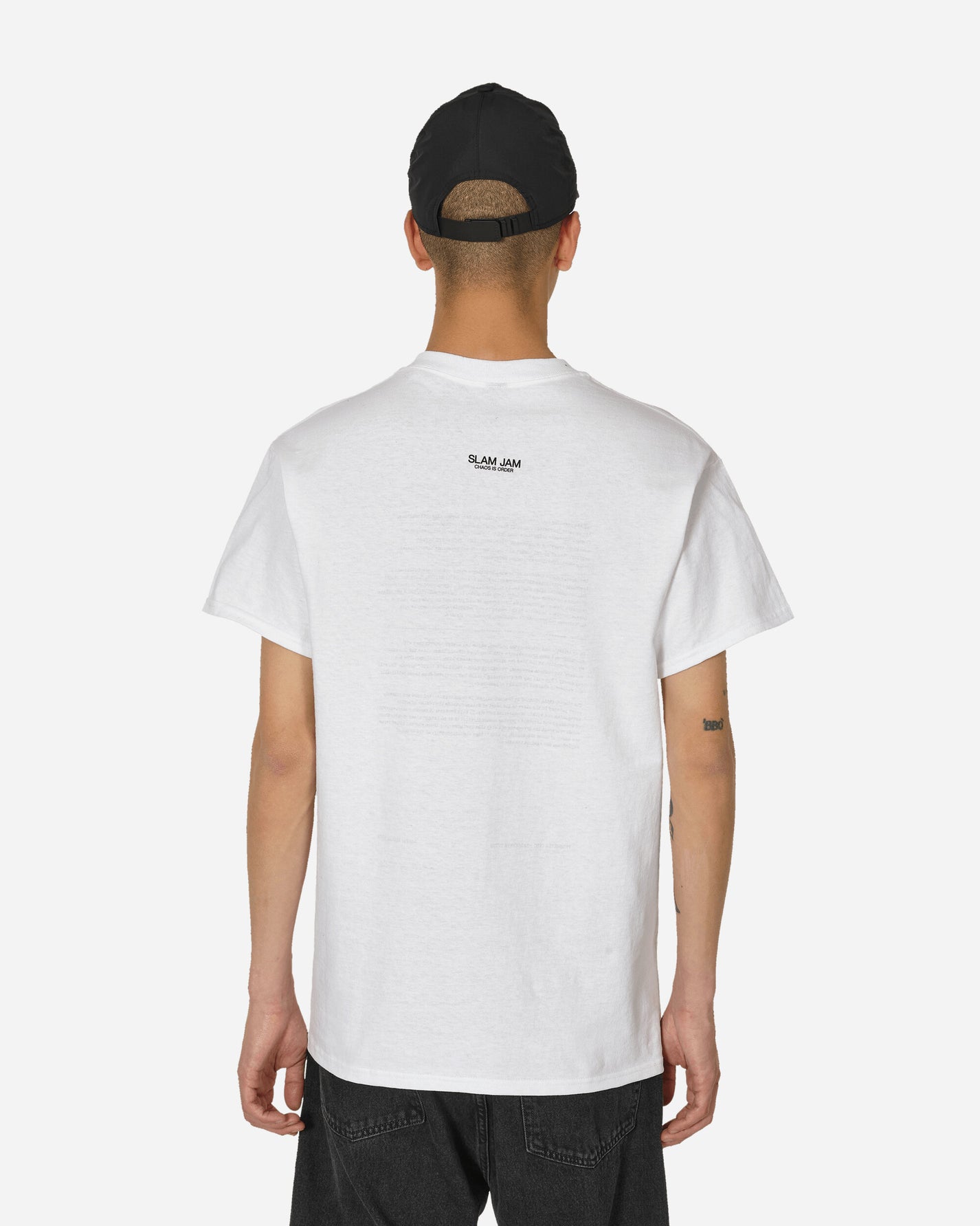 Slam Jam Pagherete Caro. Pagherete Tutto T-Shirt White T-Shirts Shortsleeve SJPAGHERETEE1 002