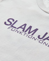 Slam Jam Slam Jam Funktion-One Tee Ss White T-Shirts Shortsleeve BBMW042FA09 WTH0001