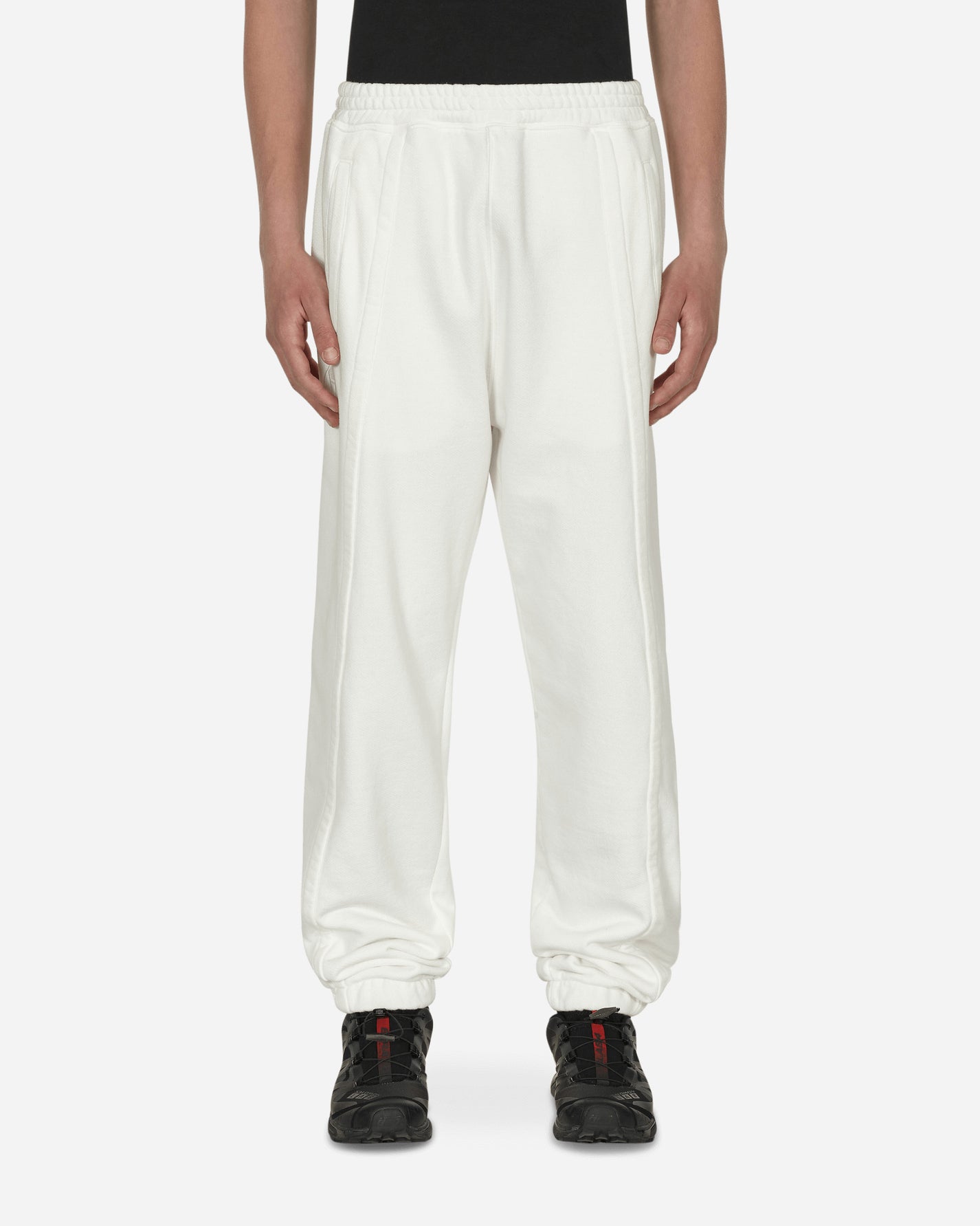 Slam Jam Panel Sweatpant Basic Tofu Pants Sweatpants SBM0005JY05 WHT0020