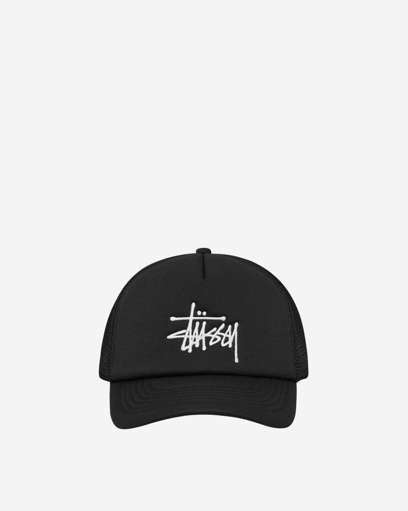 Stüssy Big Basic Trucker Cap Black Hats Caps 1311088 0001