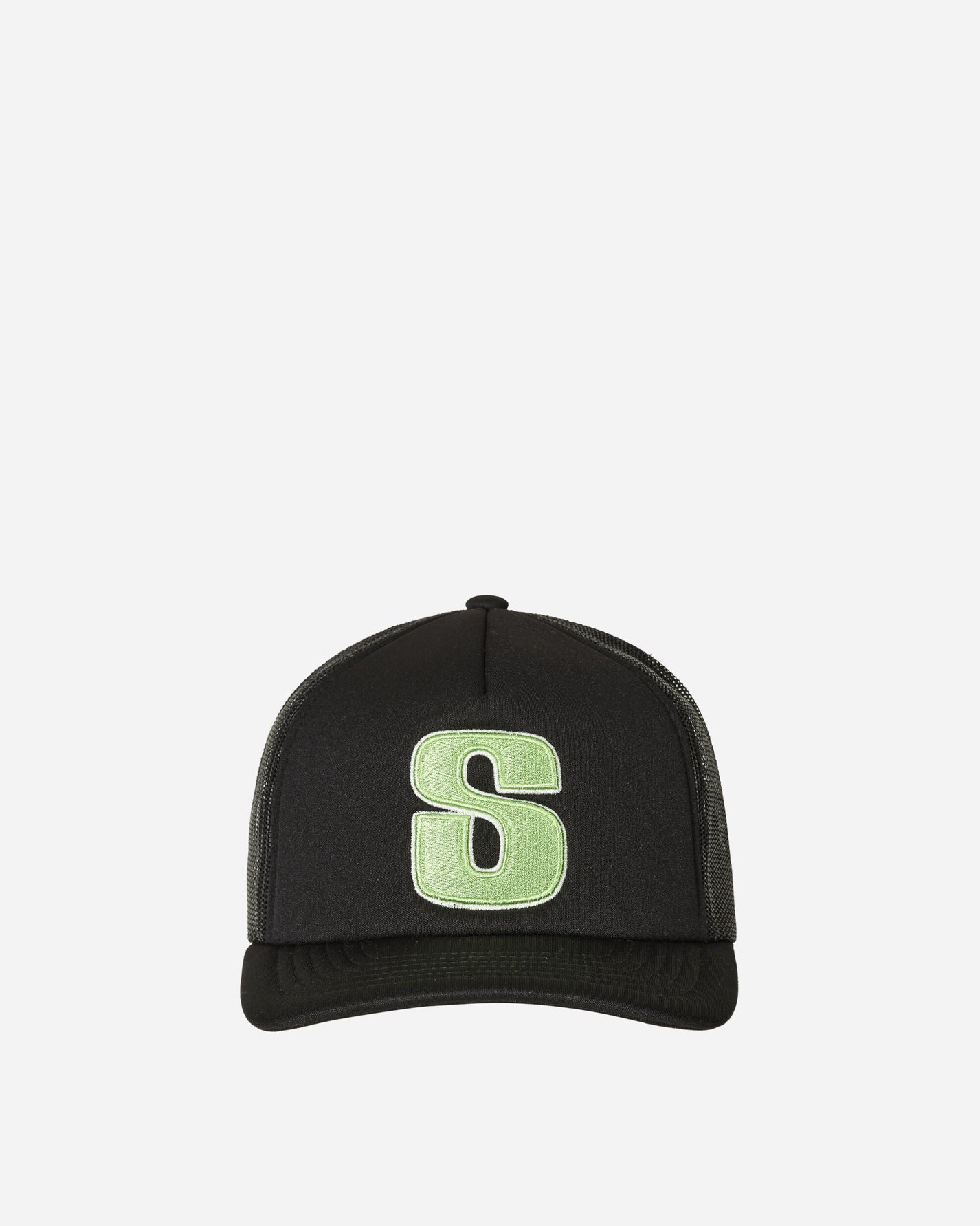 Stüssy Big S Trucker Cap Black Hats Caps 1311132 0001