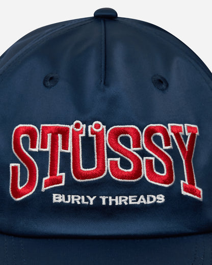 Stüssy Md Burly Threads Cap Navy Hats Caps 1311161SJ 0806