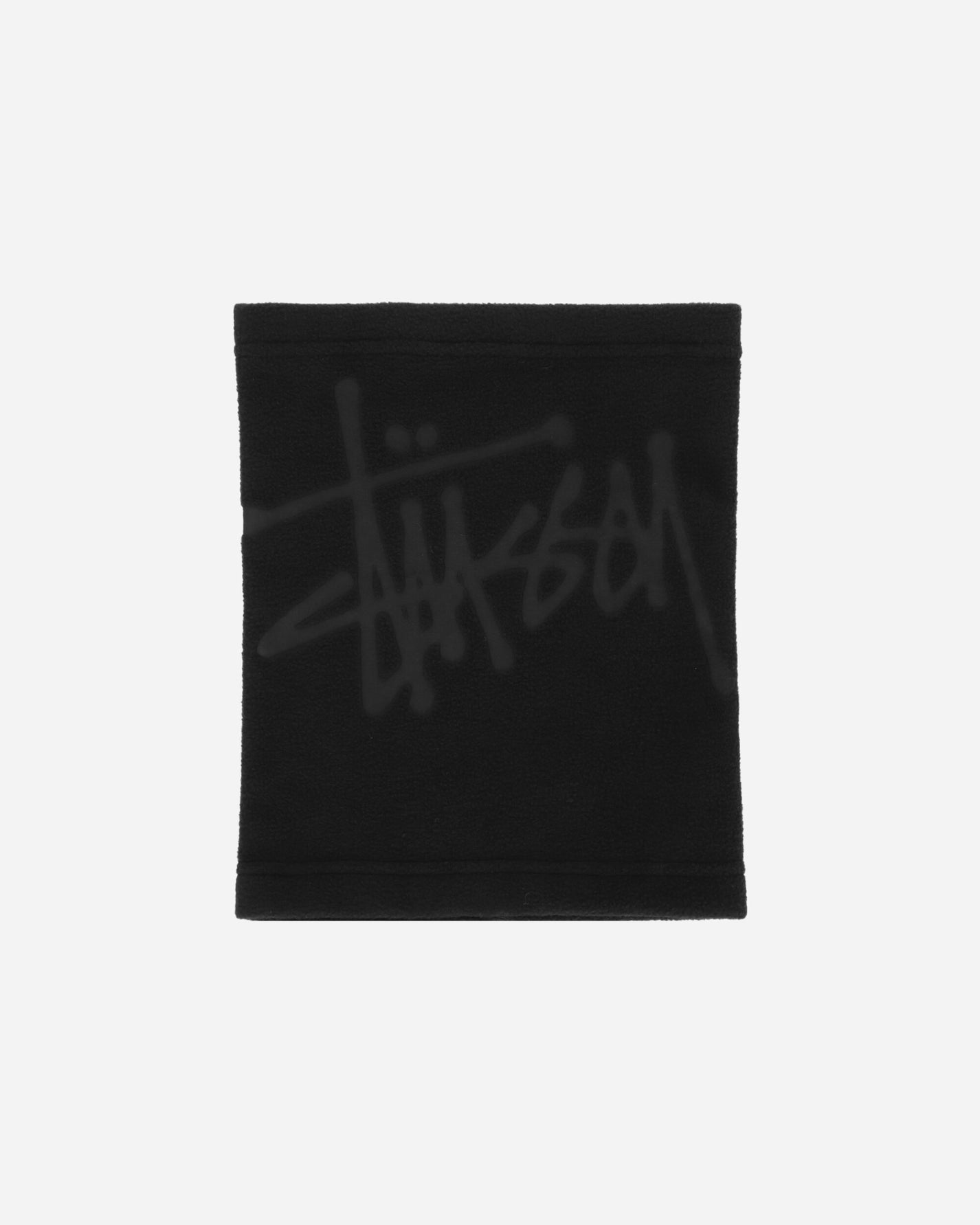 Stüssy Polar Fleece Neck Warmer Black Gloves and Scarves Scarves and Warmneck 1321188 BLAC