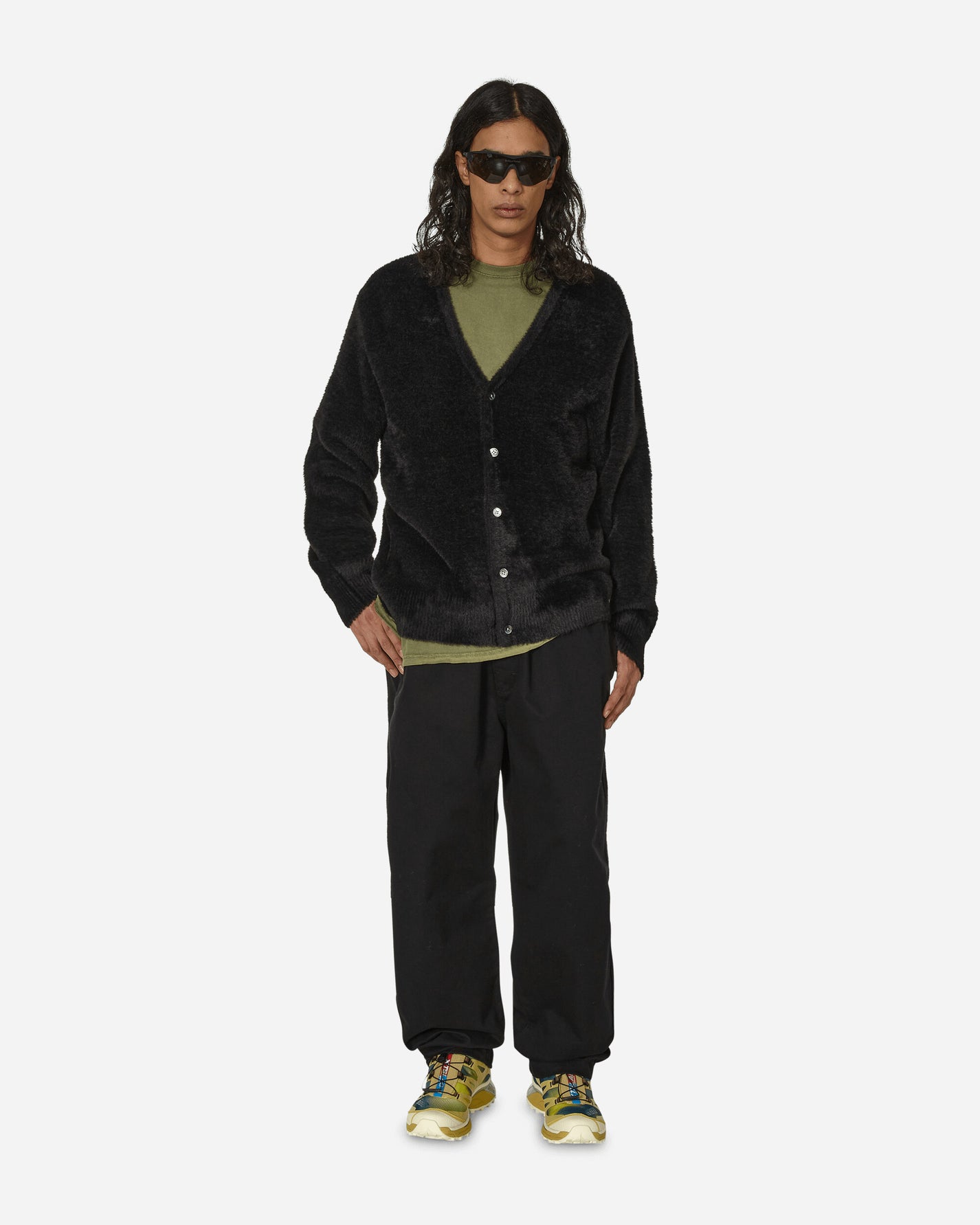 Stüssy Brushed Beach Pant Black Pants Casual 116553 0001