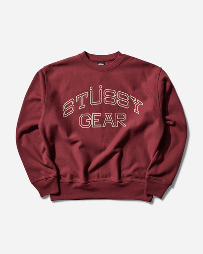 Stüssy Stussy Gear Crew Oxblood Sweatshirts Crewneck 1915035 0724