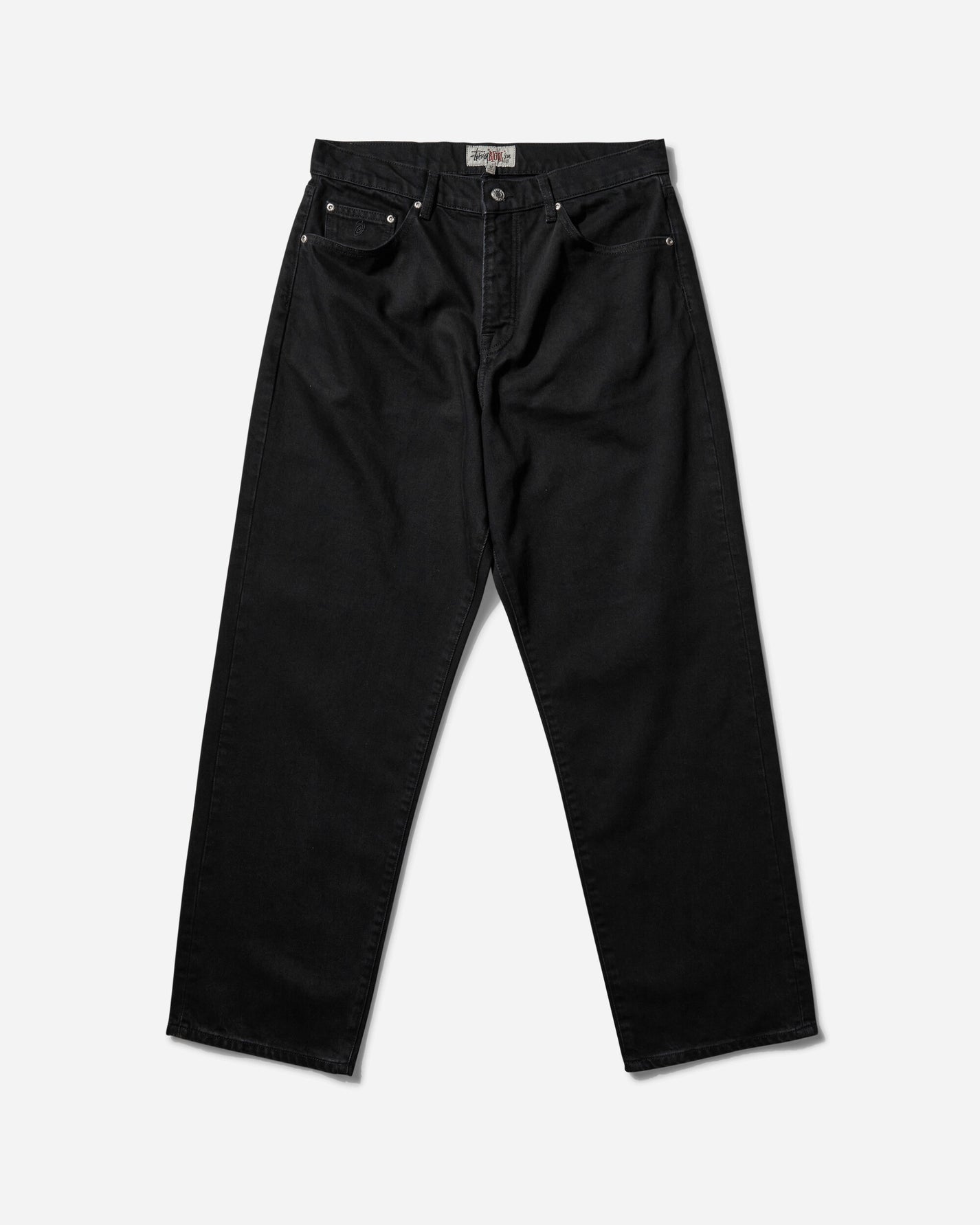 Stüssy Big Ol Jean Denim Black Pants Denim 116599 0001