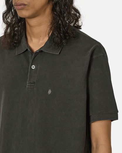 Stüssy Pig. Dyed Pique Polo Black T-Shirts Polo 1140339SJ 0001