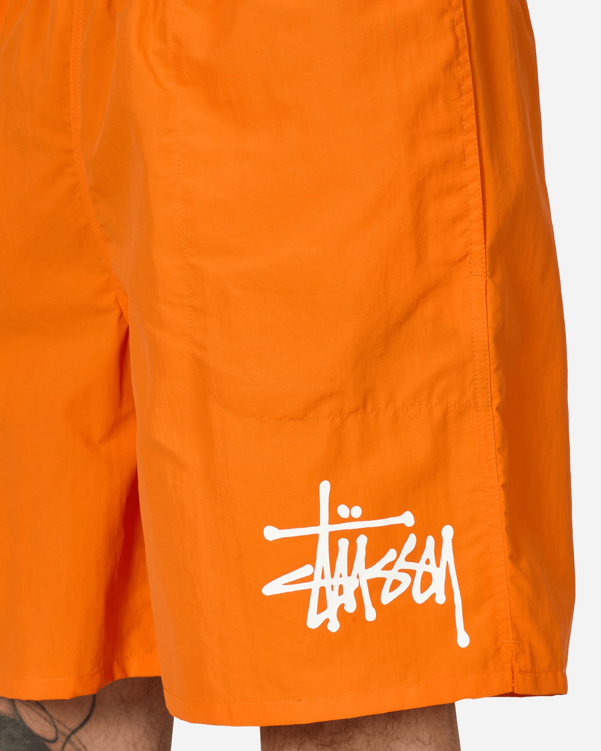 Stüssy Water Short Big Basic Bright Orange Swimwear Swim Trunks 113156N 2520