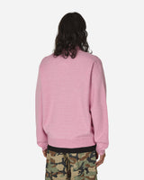 Stüssy Half Zip Mock Neck Sweater Pink Sweatshirts Zip-Ups 117219 0604