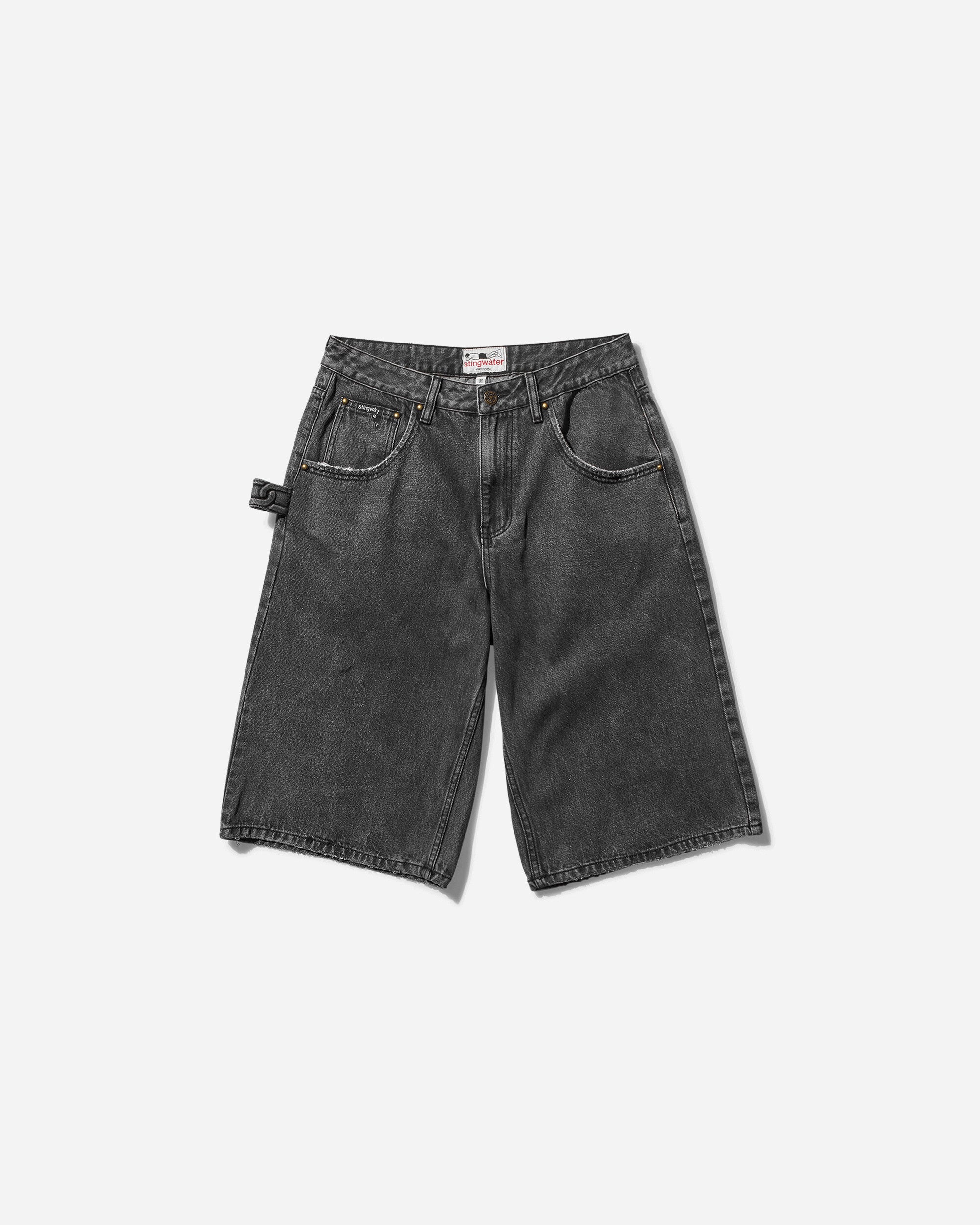 Stingwater Big Groe Jean Shorts Acid Black Shorts Denim Short BGJNS ACIDBLACK