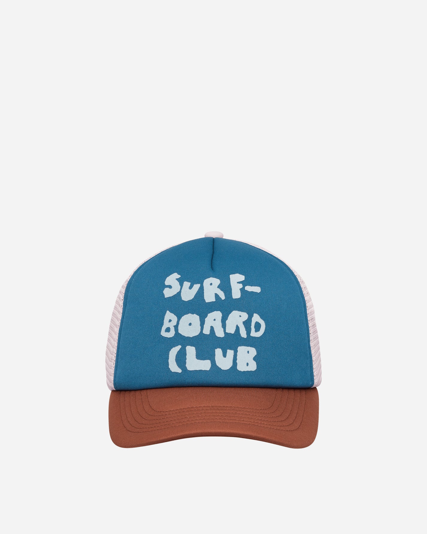 Stockholm (Surfboard) Club Pete Logo Blue and Brown Hats Caps U7000056 1