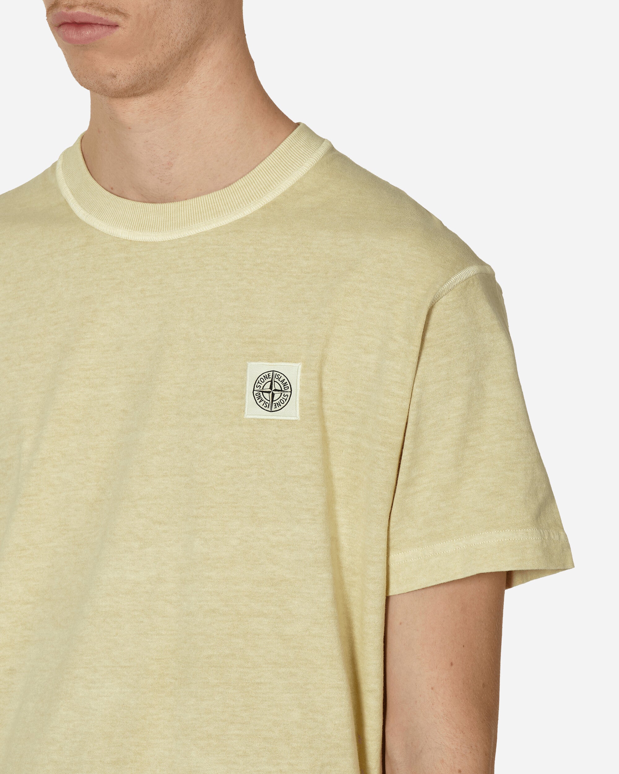 Stone Island T-Shirt Natural Beige T-Shirts Shortsleeve 801523757 V0191